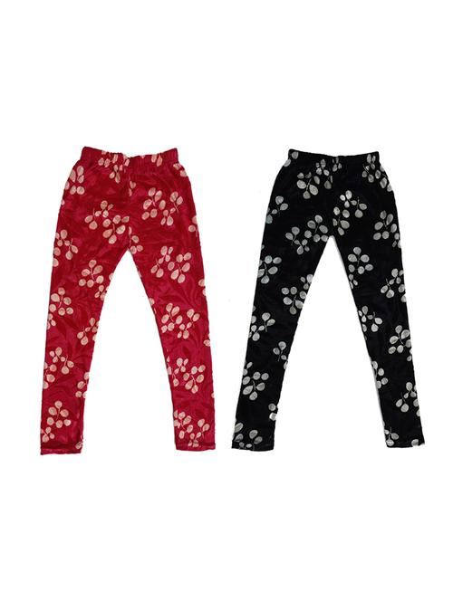 pack of 2 printed leggings - 19844517 - Very Small Image - 1
