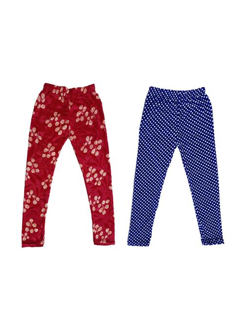 pack of 2 printed leggings - 19844518 - Very Small Image - 1