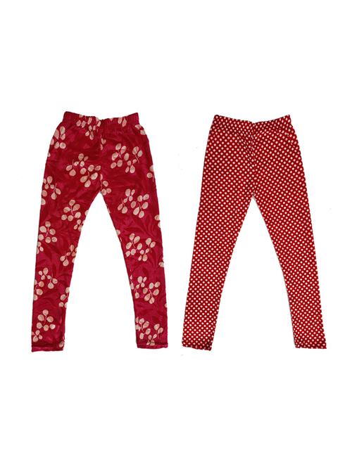 pack of 2 printed leggings - 19844523 - Very Small Image - 1
