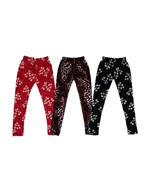 pack of 3 printed leggings - 19844527 - Very Small Image - 1
