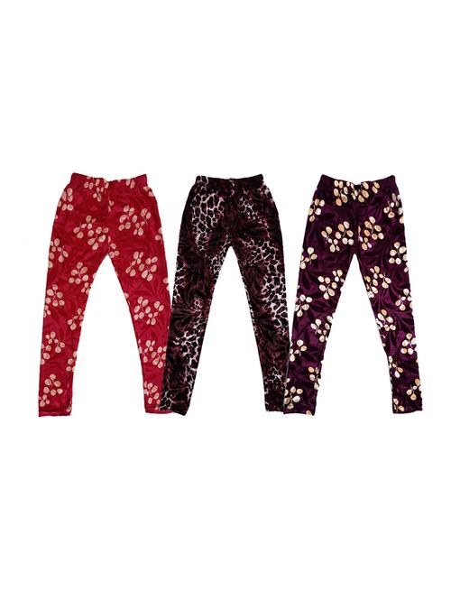 pack of 3 printed leggings - 19844530 - Very Small Image - 1