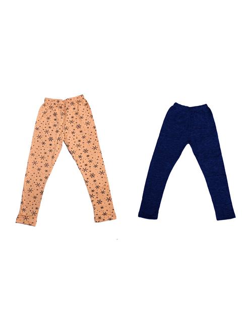 pack of 2 multi colored printed legging - 19844692 - Very Small Image - 1