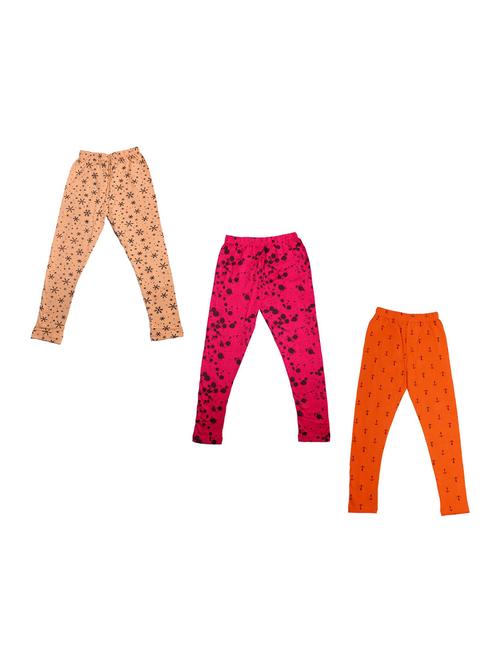 girls pack of 3 leggings - 19844737 - Very Small Image - 1