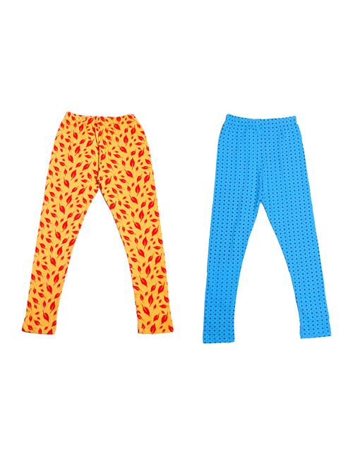 girls pack of 2 leggings - 19844782 - Very Small Image - 1