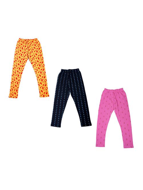 girls pack of 3 leggings - 19844796 - Very Small Image - 1