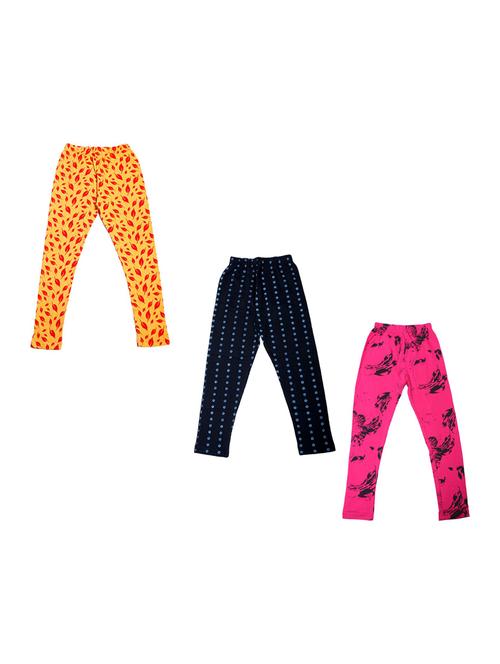 girls pack of 3 leggings - 19844801 - Very Small Image - 1