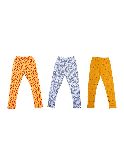 girls pack of 3 leggings - 19844813 - Very Small Image - 1