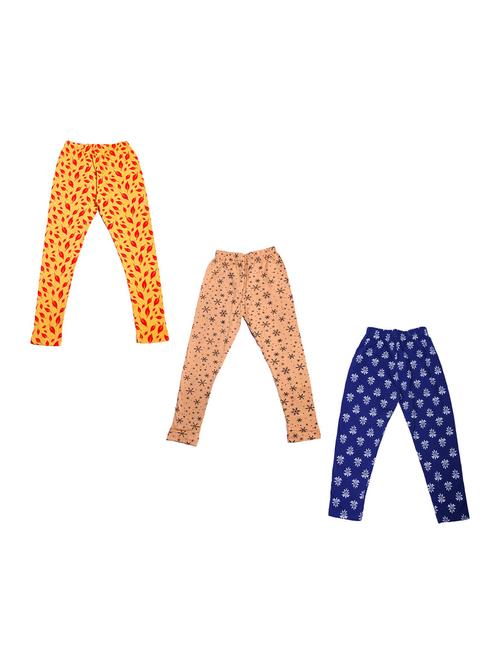 girls pack of 3 leggings - 19844843 - Very Small Image - 1