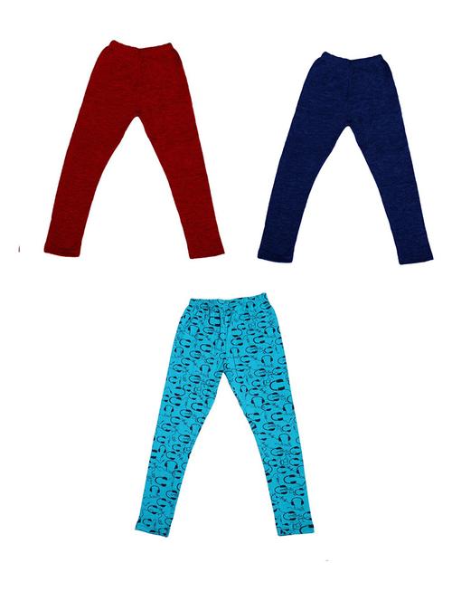 girls pack of 3 leggings - 19844854 - Very Small Image - 1