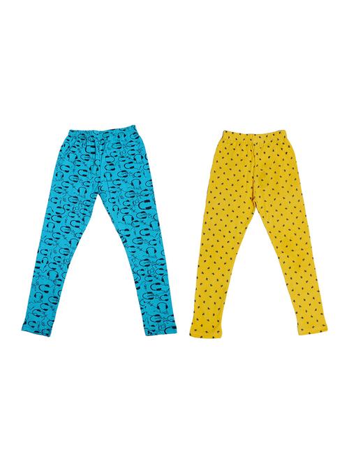 girls pack of 2 leggings - 19844880 - Very Small Image - 1