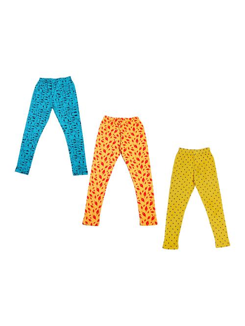 girls pack of 3 leggings - 19844941 - Very Small Image - 1