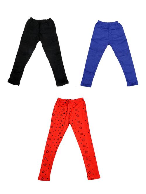 girls pack of 3 leggings - 19844967 - Very Small Image - 1