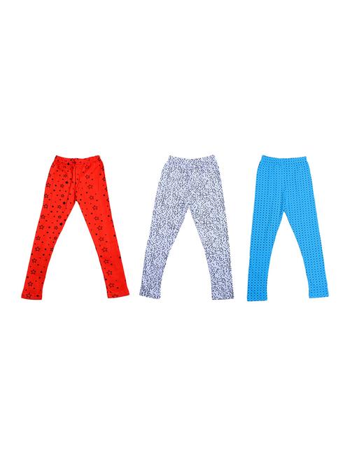 girls pack of 3 leggings - 19844999 - Very Small Image - 1