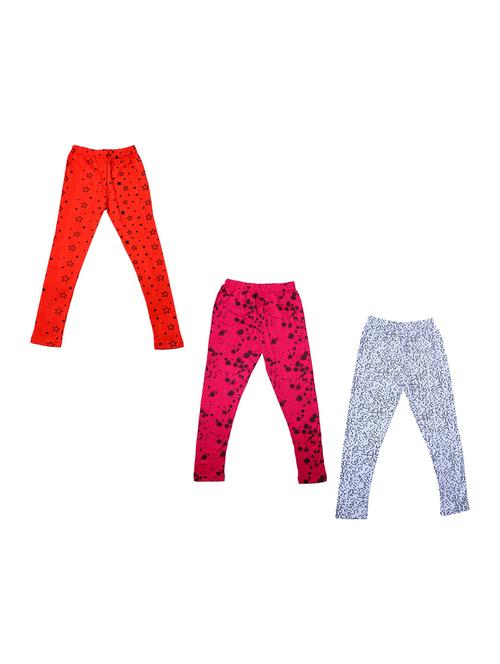 girls pack of 3 leggings - 19845012 - Very Small Image - 1