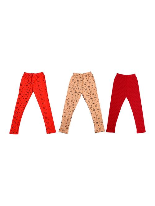 girls pack of 3 leggings - 19845018 - Very Small Image - 1
