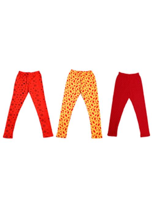 girls pack of 3 leggings - 19845028 - Very Small Image - 1