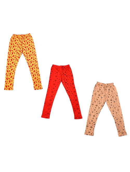 girls pack of 3 leggings - 19845034 - Very Small Image - 1