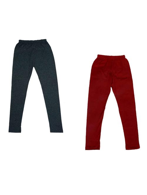 girls pack of 2 leggings - 19845089 - Very Small Image - 1