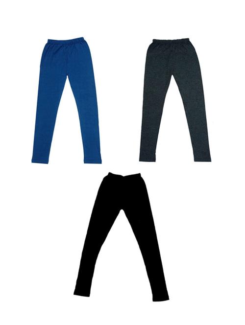 girls pack of 3 leggings - 19845124 - Very Small Image - 1
