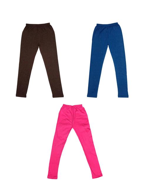 girls pack of 3 leggings - 19845151 - Very Small Image - 1