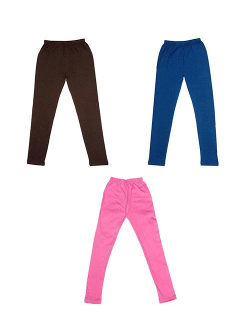 girls pack of 3 leggings - 19845155 - Very Small Image - 1