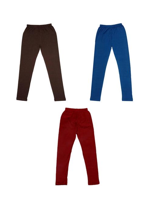 girls pack of 3 leggings - 19845163 - Very Small Image - 1
