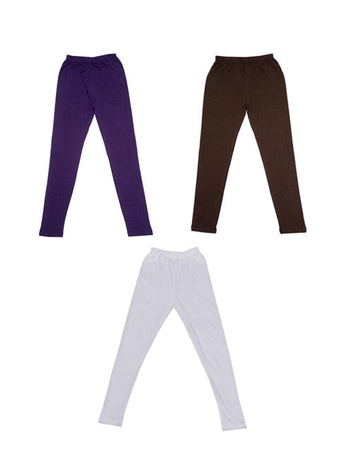 girls pack of 3 leggings - 19845197 - Very Small Image - 1