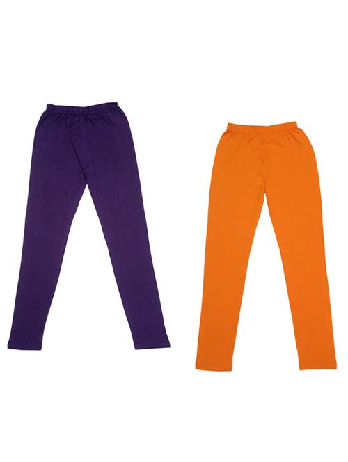 set of 2 cotton blend legging - 19845261 - Very Small Image - 1