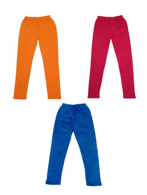 set of 3 cotton legging - 19845269 - Very Small Image - 1
