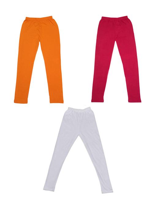 set of 3 cotton legging - 19845275 - Very Small Image - 1