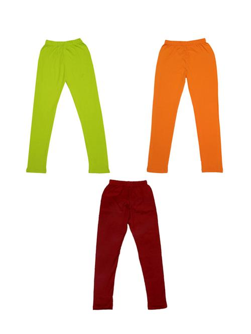 girls printed cotton legging combo - 19845320 - Very Small Image - 1