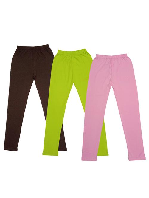 set of 3 cotton legging - 19845367 - Very Small Image - 1