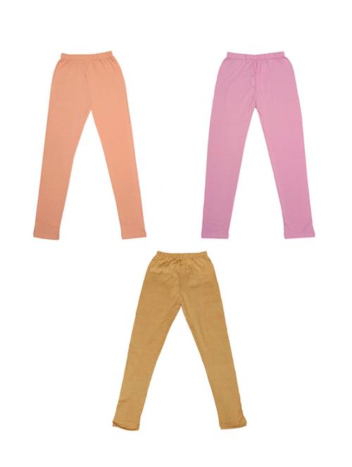 set of 3 cotton legging - 19845412 - Very Small Image - 1