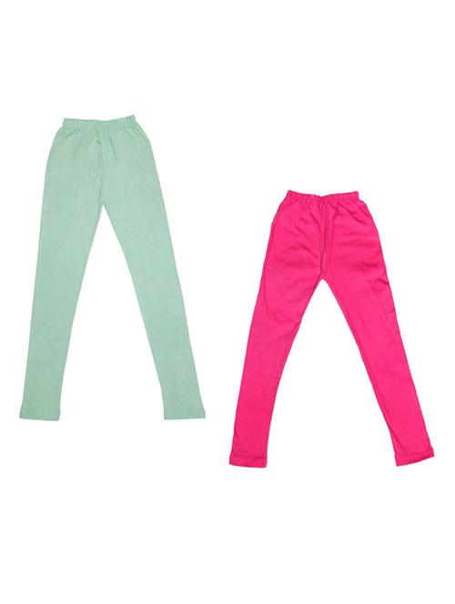 set of 2 cotton legging - 19845421 - Very Small Image - 1