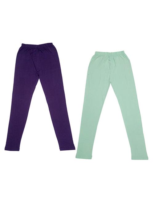set of 2 cotton legging - 19845439 - Very Small Image - 1