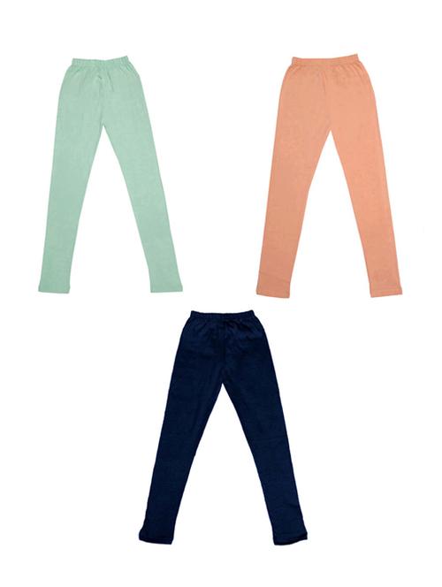 set of 3 cotton legging - 19845449 - Very Small Image - 1