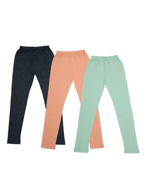 set of 3 cotton legging - 19845460 - Very Small Image - 1