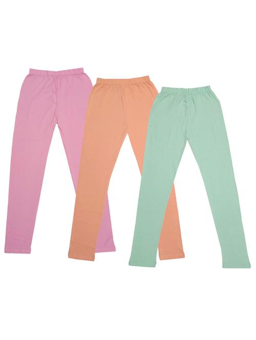 set of 3 cotton legging - 19845465 - Very Small Image - 1