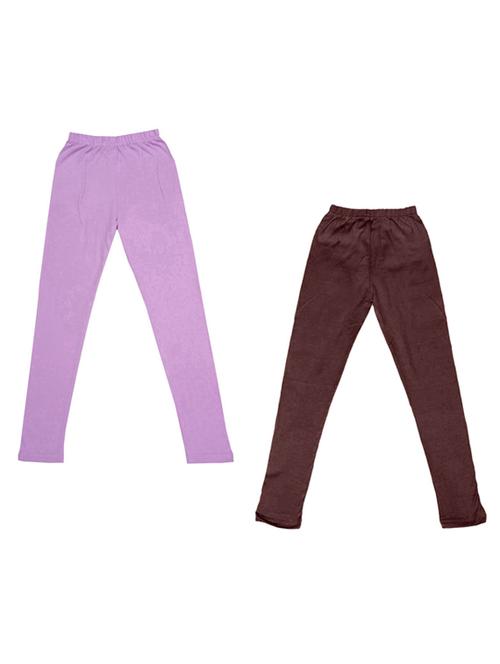 set of 2 cotton legging - 19845472 - Very Small Image - 1