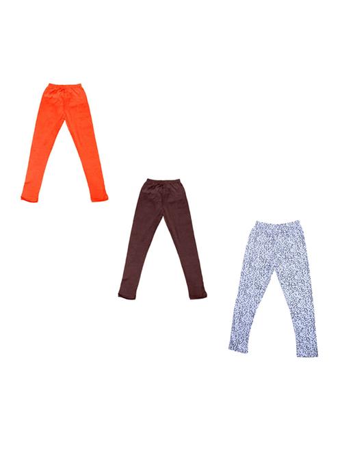 set of 3 cotton legging - 19845492 - Very Small Image - 1