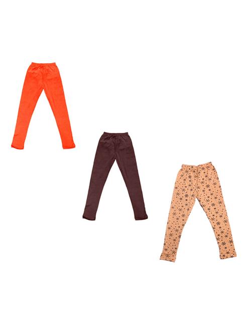 set of 3 cotton legging - 19845494 - Very Small Image - 1