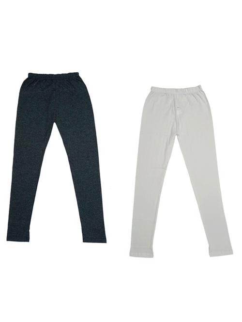 set of 2 cotton legging - 19845545 - Very Small Image - 1