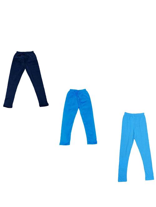 girls pack of 3 leggings - 19845869 - Very Small Image - 1