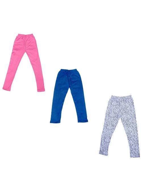 girls pack of 3 leggings - 19845965 - Very Small Image - 1