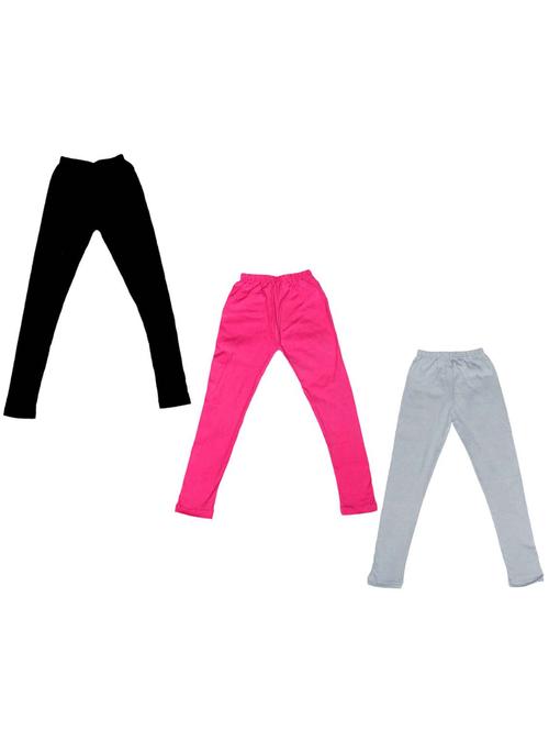 girls pack of 3 leggings - 19846087 - Very Small Image - 1