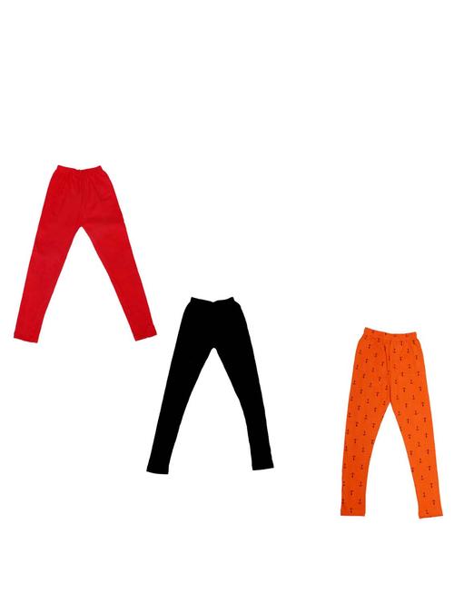 girls pack of 3 leggings - 19846164 - Very Small Image - 1