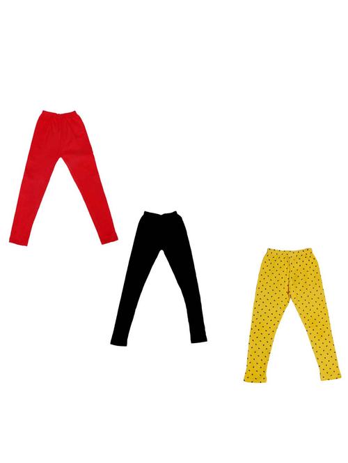 girls pack of 3 leggings - 19846169 - Very Small Image - 1