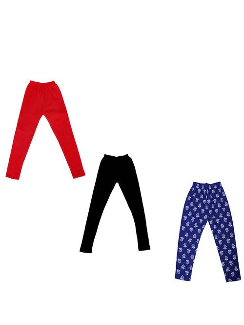 girls pack of 3 leggings - 19846172 - Very Small Image - 1