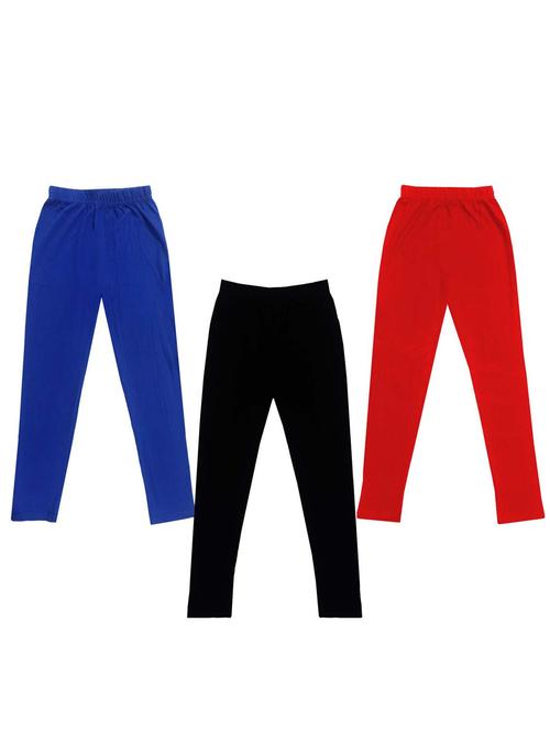 girls pack of 3 leggings - 19846186 - Very Small Image - 1