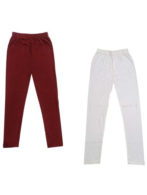 girls pack of 2 leggings - 19846198 - Very Small Image - 1